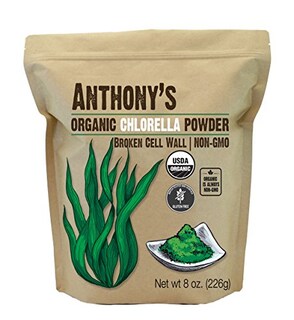 Foto 1 | Foto 1 | Chlorella En Polvo Anthony's Organic 240 Ml, Sin Ogm, Sin Gluten - Venta Internacional.