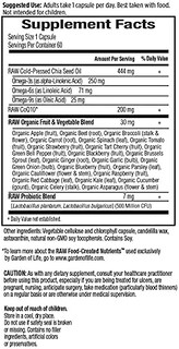 Foto 5 | Foto 5 | Suplemento Garden Of Life Vegetarian Omega 3 6 9 Coq10 Crudo - Venta Internacional.