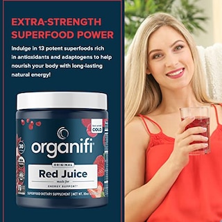 Foto 3 | Foto 3 | Suplemento Organifi Red Juice Vegano, 30 Porciones Con Bayas - Venta Internacional.