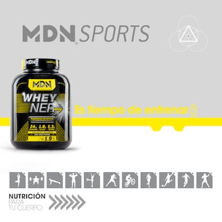 Foto 4 | Foto 4 | Proteína Suero de Leche Wheyner MDN Sports Sabor Chocolate
