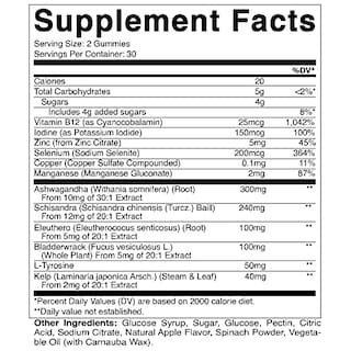 Foto 2 | Foto 2 | Gomitas Supplement Vitamatic Vegan Thyroid Support 60 Unidades - Venta Internacional.