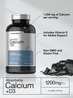 Foto 3 | Foto 3 | Suplemento de Calcio Horbaach 1200 mg con 5000 UI de Vitamina D3 - Venta Internacional