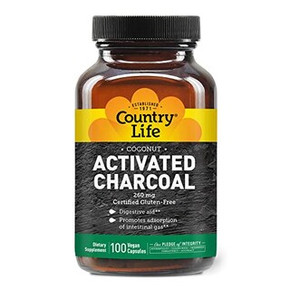 Foto 1 | Foto 1 | Suplemento de Carbón Activado Country Life 100 Cápsulas - Venta Internacional