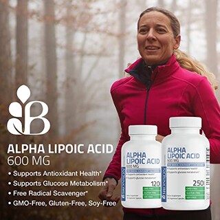 Foto 4 | Foto 4 | Suplemento De Ácido Alfa Lipoico Bronson 600 Mg 120 Cápsulas - Venta Internacional.