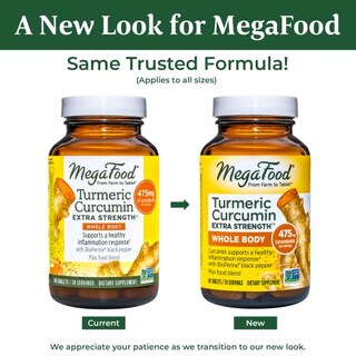 Foto 3 | Foto 3 | Suplemento Megafood Turmeric Strength Whole Body 120 Comprimidos - Venta Internacional
