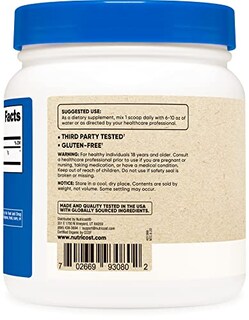 Foto 3 | Foto 3 | Espirulina Orgánica en Polvo Nutricost 454 g - Venta Internacional