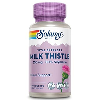 Foto 1 | Foto 1 | Suplemento Solaray: Extracto De Semilla De Cardo Mariano, 350 Mg, 60 Cápsulas Vegetales - Venta Internacional.
