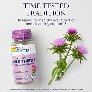Foto 3 | Foto 3 | Suplemento Solaray: Extracto De Semilla De Cardo Mariano, 350 Mg, 60 Cápsulas Vegetales - Venta Internacional.