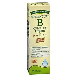 Foto 1 | Foto 1 | Suplemento Líquido De Complejo Sublingual B De Nature's Truth, 60 Ml - Venta Internacional.