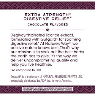 Foto 4 | Foto 4 | Suplemento Nature's Way Dgl Ultra 10:1 Extra Strength 90 Che - Venta Internacional.