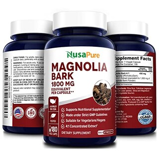Foto 4 | Foto 4 | Suplemento Nusapure Magnolia Bark 1800 Mg 180 Cápsulas Vegetarianas - Venta Internacional.