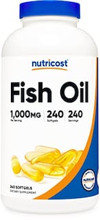 Foto 1 | Foto 1 | Suplemento Nutricost En Cápsulas Blandas De Aceite De Pescado Omega 3, 1000 Mg, 240 Unidades - Venta Internacional.