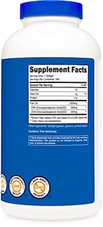 Foto 4 | Foto 4 | Suplemento Nutricost En Cápsulas Blandas De Aceite De Pescado Omega 3, 1000 Mg, 240 Unidades - Venta Internacional.