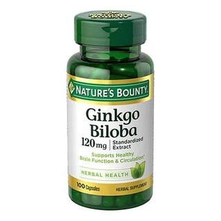 Foto 1 | Foto 1 | Suplemento Nature's Bounty Ginkgo Biloba 120 Mg 100 Cápsulas - Venta Internacional.