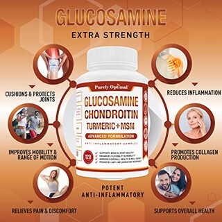 Foto 3 | Foto 3 | Complemente La Glucosamina Condroitina Msm Puramente Óptima Con Tur - Venta Internacional.