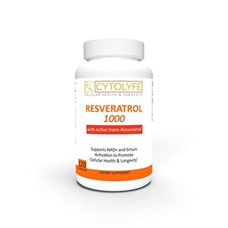 Foto 1 | Foto 1 | Suplemento Cytolyfe Resveratrol 1000 Sirtuin Support 60 Cápsulas - Venta Internacional.