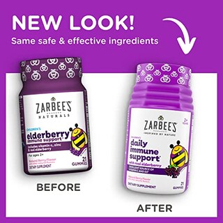 Foto 2 | Foto 2 | Gomitas Zarbee's Elderberry Con Vitamina C, Zinc Kids 2+ 21u - Venta Internacional.