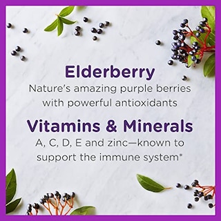 Foto 4 | Foto 4 | Gomitas Zarbee's Elderberry Con Vitamina C, Zinc Kids 2+ 21u - Venta Internacional.