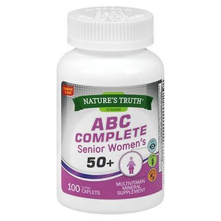 Foto 1 | Foto 1 | Suplemento Nature's Truth Abc Complete Senior Mujer 50+ 10 - Venta Internacional.