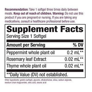 Foto 3 | Foto 3 | Suplemento Nature's Way Peppermint Soothe 60 Cápsulas - Venta Internacional.