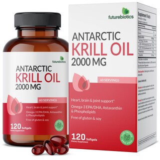 Foto 1 | Foto 1 | Suplemento De Aceite De Krill Antártico De Futurebiotics De 2000 Mg Con Astax - Venta Internacional.