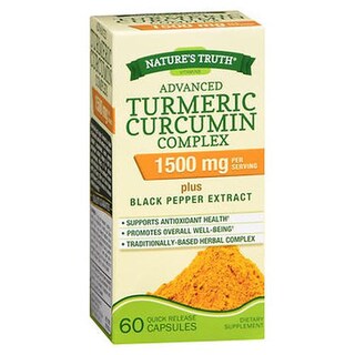 Foto 1 | Foto 1 | Suplemento De Curcumina De Cúrcuma Avanzada De Nature's Truth, 60 Cápsulas - Venta Internacional.