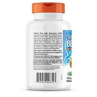 Foto 3 | Foto 3 | Supplement Doctor's Best Coq10 De Alta Absorción, 400 Mg, 180 Cápsulas - Venta Internacional.