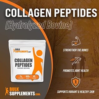 Foto 3 | Foto 3 | Péptidos De Colágeno En Polvo Bulksupplements.com 500 G - 45 Servi - Venta Internacional.