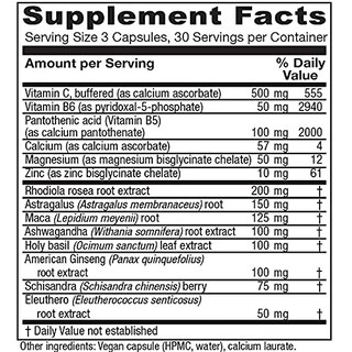 Foto 2 | Foto 2 | Suplemento Vitanica Adrenal Assist Adrenal Support 90 Cápsulas - Venta Internacional