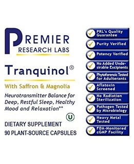 Foto 2 | Foto 2 | Suplemento Premier Research Labs Tranquinol 90 Cápsulas - Venta Internacional.