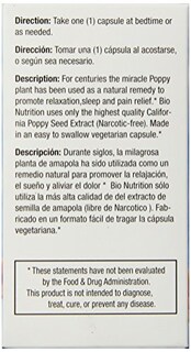 Foto 2 | Foto 2 | Suplemento Bio Nutrition California Poppy Vegi-caps 60 Unidades - Venta Internacional.