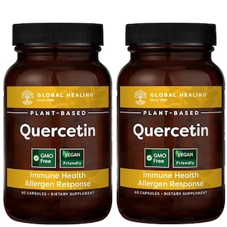 Foto 1 | Foto 1 | Suplemento Global Healing Quercetin, 500 Mg, 60 Cápsulas (2 Unidades) - Venta Internacional.