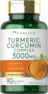 Foto 1 | Foto 1 | Suplemento De Cúrcuma Carlyle, Curcumina, 3000 Mg, 90 Cápsulas - Venta Internacional.