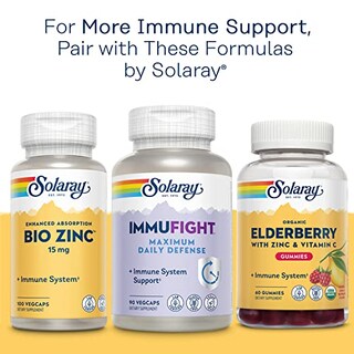 Foto 6 | Foto 6 | Suplemento Solaray, Equinácea, Vitamina C Y Zinc, 850 Mg, 100 Vegc - Venta Internacional.