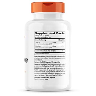 Foto 2 | Foto 2 | Sulfato De Glucosamina Supplement Doctor's Best, 750 Mg, 180 Tabletas - Venta Internacional.