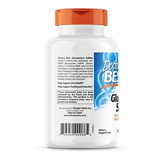 Foto 3 | Foto 3 | Sulfato De Glucosamina Supplement Doctor's Best, 750 Mg, 180 Tabletas - Venta Internacional.