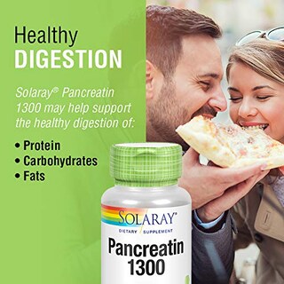 Foto 3 | Foto 3 | Suplemento Solaray Pancreatin 1300 Con 90 Cápsulas Vegetales De Papaya - Venta Internacional.