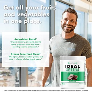 Foto 6 | Foto 6 | Suplemento Nutraone Ideal Greens, Superalimento Antioxidante, 300 G - Venta Internacional.