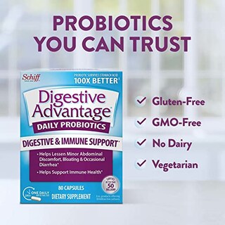 Foto 5 | Foto 5 | Cápsulas Probióticas Digestive Advantage Daily, 80 Unidades - Venta Internacional.