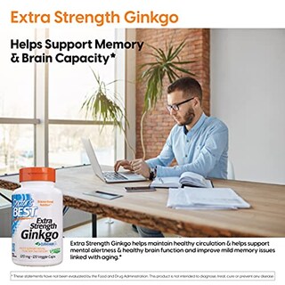 Foto 2 | Foto 2 | Suplemento Doctor's Best De Ginkgo Extra Fuerte, 120 Mg, 120 Verduras - Venta Internacional.