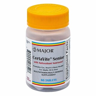 Foto 1 | Foto 1 | Suplemento Certa-vite Senior 60 Comprimidos De Major Pharmaceuticals - Venta Internacional.