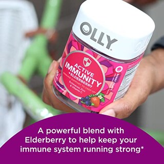 Foto 2 | Foto 2 | Gomitas De Vitaminas Olly Active Immunity+saúco, 45 Gomitas - Venta Internacional.