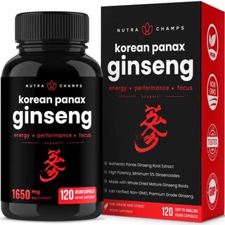 Foto 1 | Foto 1 | Suplemento Nutrachamps Korean Red Panax Ginseng 120 Cápsulas - Venta Internacional.