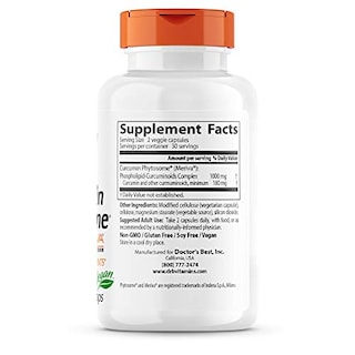Foto 2 | Foto 2 | Suplemento Doctor's Best Curcumin Phytosome 500 Mg 60 Cápsulas - Venta Internacional.