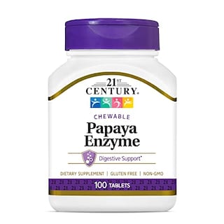 Foto 1 | Foto 1 | Tabletas Masticables 21st Century Papaya Enzyme Tropical, 100 Unidades - Venta Internacional.