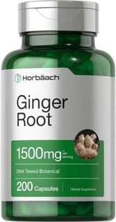 Foto 1 | Foto 1 | Suplemento Horbaach, Cápsulas De Raíz De Jengibre, 1500 Mg, 200 Píldoras - Venta Internacional.