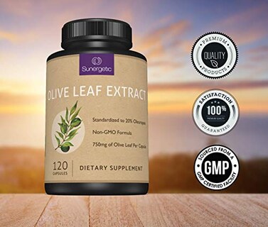Foto 7 | Foto 7 | Suplemento De Extracto De Hoja De Olivo Sunergetic 750 Mg 120 Cápsulas - Venta Internacional.