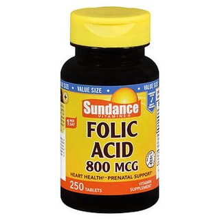 Foto 1 | Foto 1 | Suplemento Sundance De Ácido Fólico En Tabletas, 250 Tabletas (paquete De 2) - Venta Internacional.