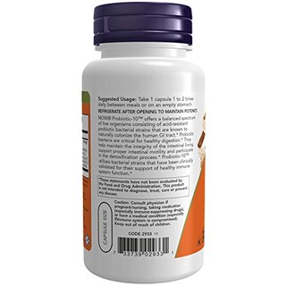Foto 3 | Foto 3 | Supplements Now Probiotic-10™, 25 Mil Millones De Cápsulas Vegetarianas - Venta Internacional.