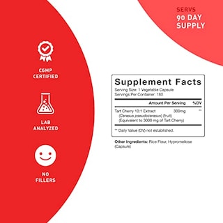 Foto 7 | Foto 7 | Suplemento Purefinity Tart Cherry 3000 Mg 180 Cápsulas - Venta Internacional.